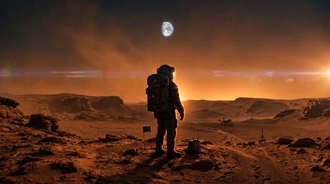 Marsdagi yolgʻiz kosmonavt