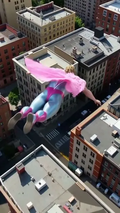 Superhero Takeoff